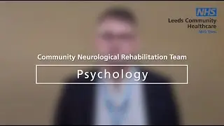 LCH Neuro Rehabilitation-  Psychology