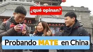 Chinos probando mate por primera vez