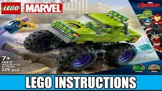 LEGO Instructions - Marvel Super Heroes - 76312 - The Hulk Truck vs. Thanos - Avengers