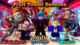 Fruit Tower Defense nhập Code mới si&ecirc;u ngon v&agrave; quay ra unit Katakuri v&agrave; Marco - Roblox