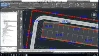 Пример выполнения вертикальной планировки в Civil 3D 2017