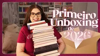 ✨o primeiro Unboxing de 2026! ✨