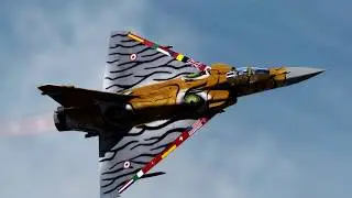 Demonstration en mirage 2000 sur la BA 701 de  Salon de Provence