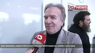 INAIL INAUGURA IL NUOVO PUNTO ASSISTENZA AGLI INFORTUNARI SUL LAVORO  | 22/01/2026