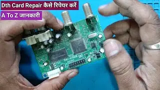 dd free dish card repair no display | आसान तरीका dth free dish card repair