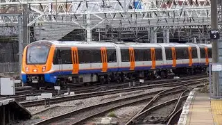 New Overground! [ Class 710 Bombardier ] departing London Euston