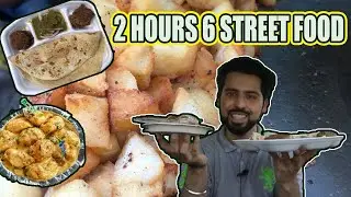 2 HOURS 6 STREET FOOD || SOUTH DELHI FOOD