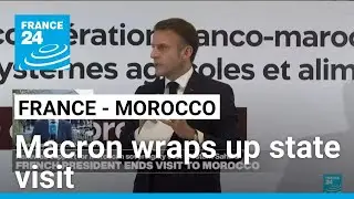 Macron wraps up Morocco state visit after W. Sahara support warms ties &bull; FRANCE 24 English