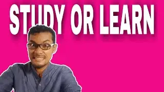 BELAJAR BAHASA INGGRIS - how to differenciate study and learn-bimbel tv