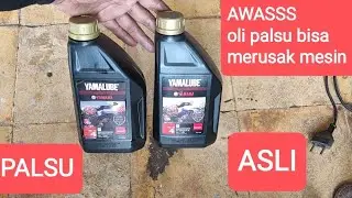oli yamalube Asli vs Palsu Begini cara cek keasliannya
