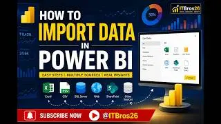 Power BI for Beginners || The Fastest Way to Import Data