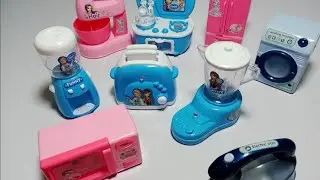 4 minutes satisfying with unboxing cute mini kitchen playsets | Asmr toys