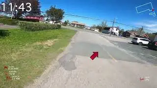 Virtual Run Rue Boudreau, Petit Rocher NB, Canada