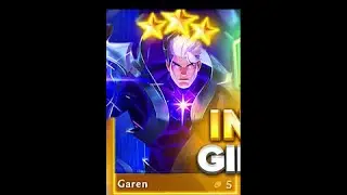 i got garen 3 star with 8 tenich, amzing lucky asome game, thanks God you were there !
