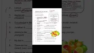 Grammar lesson - Adjectives with 