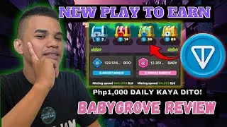 BABYGROVE NEW PLAY TO EARN NA MALAKI ANG PROFIT | Php 1,000 Daily Kaya Dito | Tagalog Review