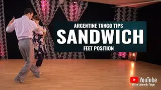 TANGO TIPS:  Feet position during 