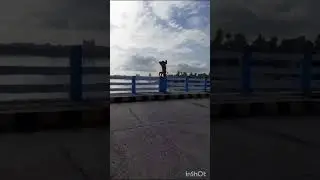 A yoga scene at Perumpadapp bridge kochi