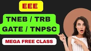 TNPSC AE / TNEB AE /GATE /IES /PSU /TNMAWS - POWER SYSTEM ANALYSIS