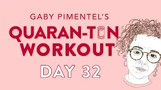 *DAY 32* QUARAN-TIN EXERCISE PLAN | ELDERLY ISOLATION HOME WORKOUT | CORONAVIRUS QUARANTINE