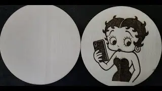 Betty Boop Drawing: Can't Talk, Busy Booping!