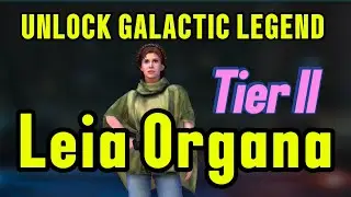 Galactic Legend Leia Journey Tier 2 (3★) &mdash; ROLO + Captain Han + C-3PO vs Vader | SWGOH