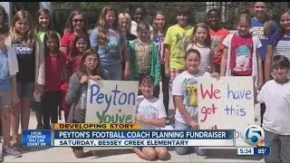 Peyton's football coach planning fundraiser