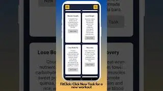 FitClick - Never Get Bored Again!