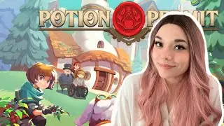 Let's Play Potion Permit! Cozy Chemist Stardew Valley? First Hour Gameplay