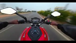 Smooth Evening Ride on Dominar 250