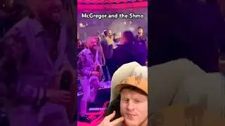 The schmo and Mcgregor having a good ol time 😝 #conormcgregor #bkfc #mma #ufc
