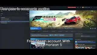 FREE STEAM ACCOUNT WITH FORZA HORIZON 5 {2025}