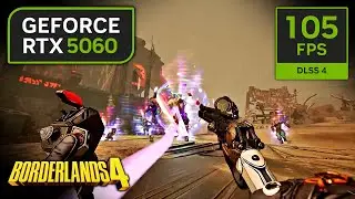 RTX 5060 on Borderlands 4 | 1080p, 1440p with DLSS 4 and Multi Frame Generation!