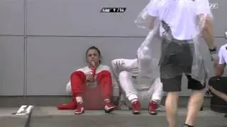 Felipe Massa & Michael Schumacher - Malaysian GP 2012 - during the red flag