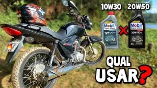 QUAL OL&Eacute;O DE MOTOR E O MELHOR PARA FAN 125 ? *ENTENDA*❗