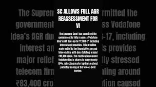 SC Allows Full AGR Reassessment for Vi