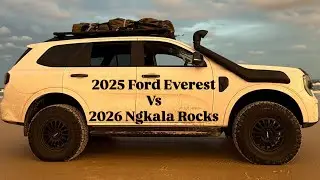 2025 Ford Everest Sport V6 vs 2026 Ngkala Rocks Fraser Island