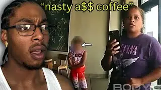 ENTITLED Karen FREAKS OUT at Starbucks