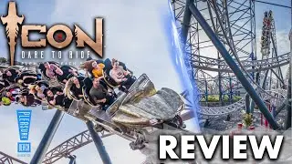 [Review] Icon & Ensō - Der Mack Multi-Launcher mit Spinning-Sitz in England! | Pleasure Beach 🇬🇧