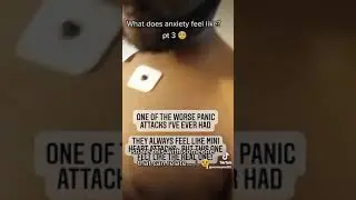 how does anxiety feel? part  3 ( living with anxiety) J.Charles on  tiktok @SinisterJSIN302