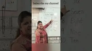 Number names | Number Name 1 to 10 | Number spelling | Learn Numbers #numbername1to10 #numbersname