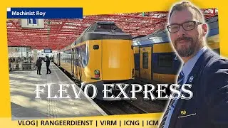 Cabview | NS | ICM | Intercity | Amsterdam CS - Almere Centrum | Ritje met de 