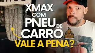 SCOOTER com PNEU DE CARRO? Saiba o que pode dar errado! | SCOOTER TRETA