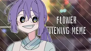 [ORIGINAL/OC] 花遊 meme (flower viewing meme)