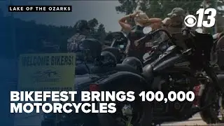 100,000 bikers descend on the Lake of the Ozarks for BikeFest