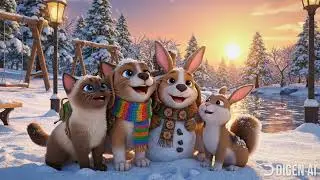 Snow ❄️ | Papa Cat 🐱 | Love ❤️ | Winter Story 🌨️#shorts #viral