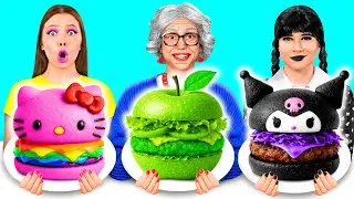 Кулинарный Челлендж: Уэнсдей МакДональдс против Бабушки