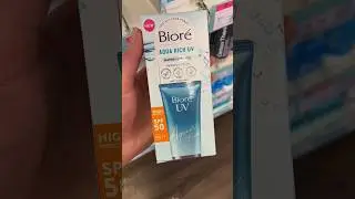 NEW IN SUPERDRUG BIOR&Eacute; UV WATERY ESSENCE SUNSCREEN & NEW BIOR&Eacute; SKINCARE 🌊🤸🏻&zwj;♀️🩵 #shorts