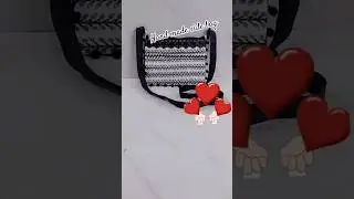 hand made side purse  #short