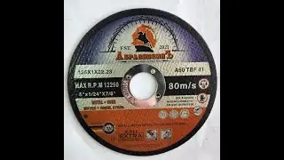 Тест (№1) Отрезные диски Луга Абразив LUGA ABRASIVE  и АбразивкинЪ abrazivkin.ru